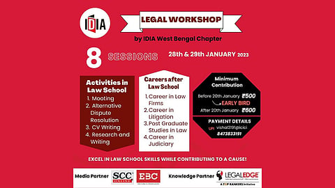 Fifth IDIA Certificate Legal Workshop 2023 [Online]