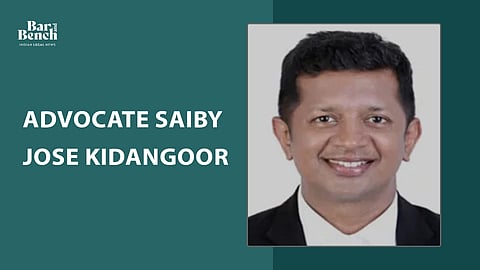 Advocate Saiby Jose Kidangoor