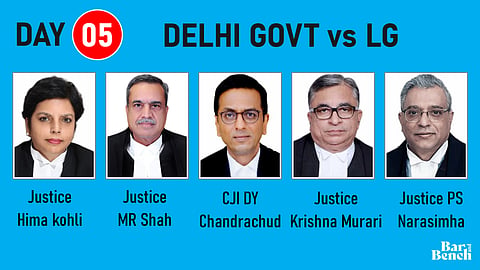 Delhi Govt Vs LG, Day 5