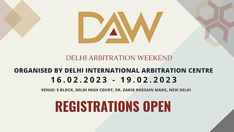 Delhi Arbitration Weekend 2023