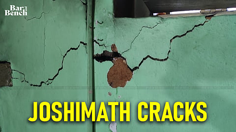 Joshimath cracks