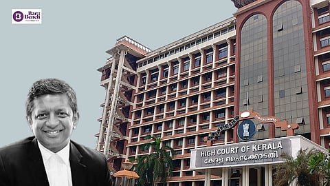 Advocate Saiby Jose Kidangoor with Kerala HC