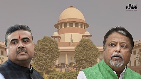 Supreme Court, Suvendu Adhikari and Mukul Roy