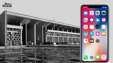 Punjab and Haryana High Court,  smartphone