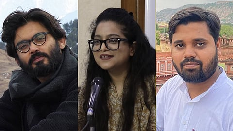 Sharjeel Imam, Safoora Zargar, Asif Iqbal Tanha 