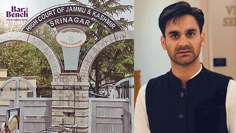Waheed Ur Rehman Para  with Srinagar Wing of J&K HC