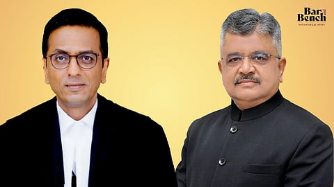 CJI Chandrachud and SG Tushar Mehta