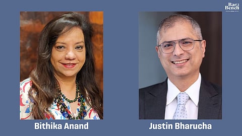 Bithika Anand and Justin Bharucha
