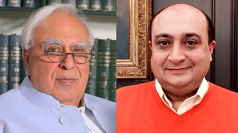 Kapil Sibal and Neeraj Kishan Kaul