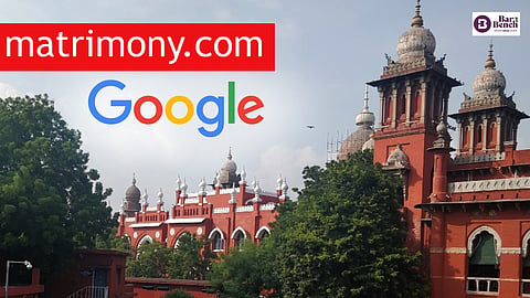 Google, matrimony.com, and Madras High Court