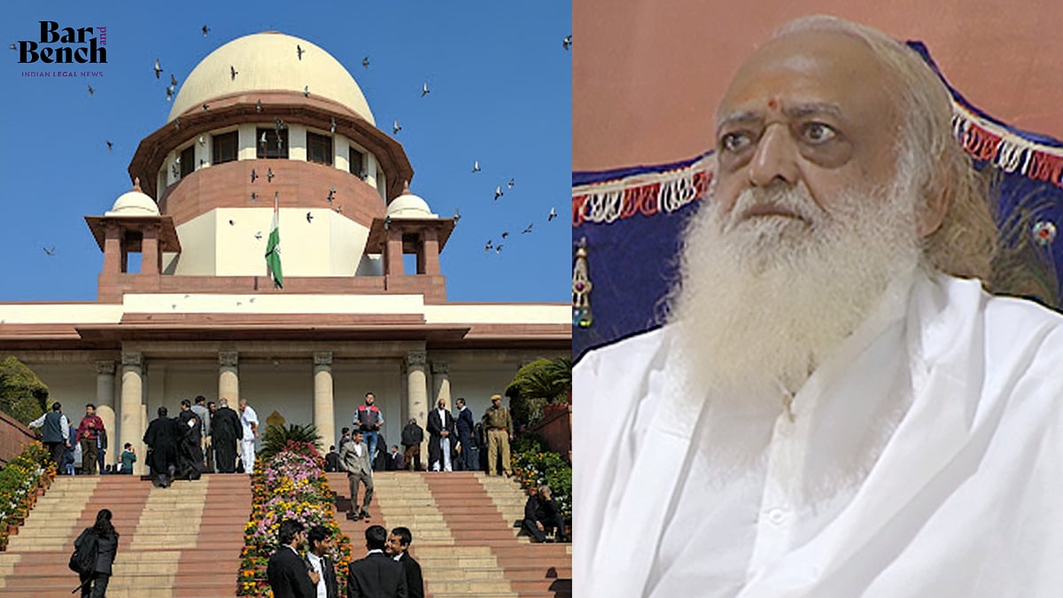 Asaram Bapu seeks interim bail on medical grounds; Supreme Court asks Rajasthan to check his health reports
