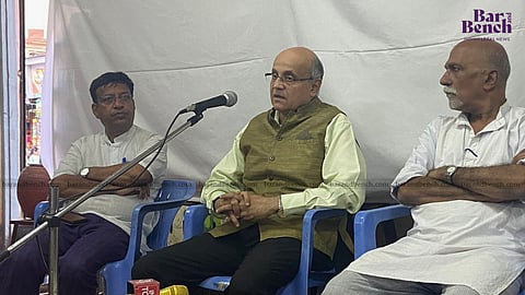 Retired Bombay High Court judge Justice SC Dharmadhikari