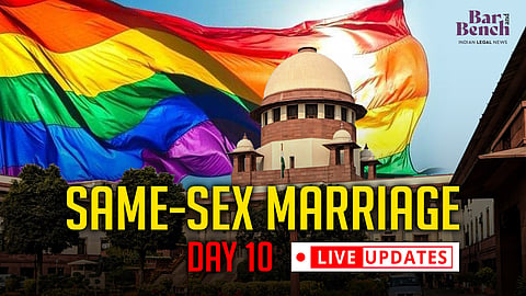 same-sex marriage Day 10 with  Live updates