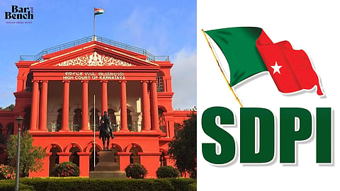 Karnataka High Court, SDPI