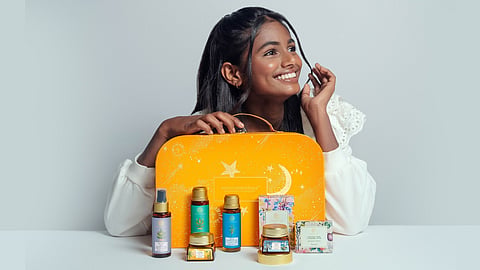 Maleesha Kharwa in a Forest Essentials shoot