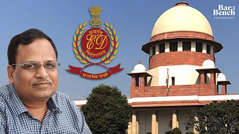 Satyendar Jain, ED and Supreme Court