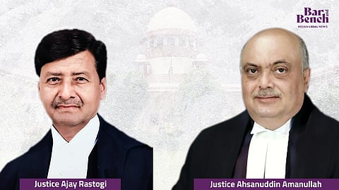  Justices Ahsanuddin Amanullah and Ajay Rastogi