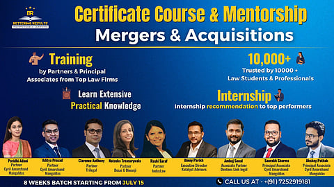 Mergers & Acquisitions certification course
