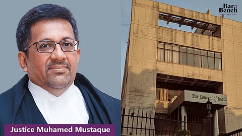 Justice Muhamed Mustaque and BCI