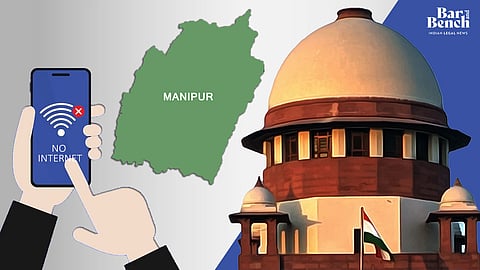 Manipur map, Supreme Court and Internet ban