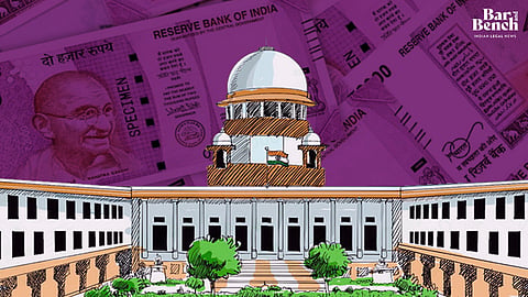 Supreme Court and ₹2000 note