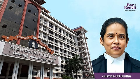 Justice CS Sudha with Kerala High Court