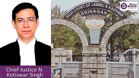 Chief Justice N Kotiswar Singh, J&K High Court
