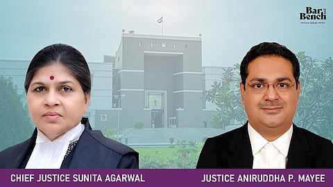 Chief Justice Sunita Agarwal and Justice Aniruddha P. Mayee 