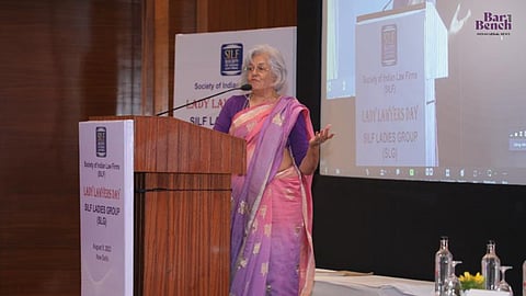 Indira Jaising at SILF Event 