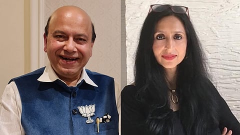 BJP Leader Vijay Jolly and Journalist Shoma Chaudhury