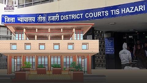 Delhi High Court with Tis Hazari Court