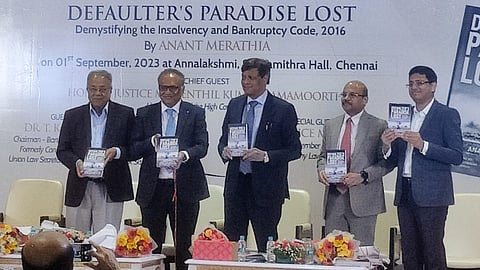 Anant Merathia's book launch, Chennai.