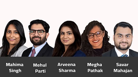 Mahima Singh, Mehul Parti, Arveena Sharma, Megha Pathak, Savar Mahajan