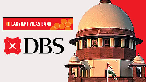 dbs bank and lakshmi vilas bank with SC