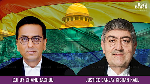 CJI DY Chandrachud and Justice Sanjay Kishan Kaul