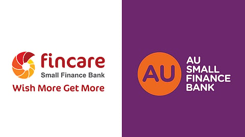  Fincare Bank and AU Bank