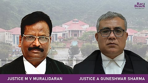 Justice MV Muralidaran, Justice A Guneshwar Sharma and Manipur High Court