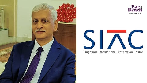 CJI Justice UU Lalit with Singapore International Arbitration Centre