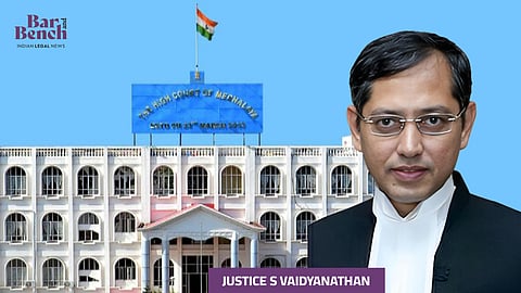 Justice S Vaidyanathan with Meghalaya HC