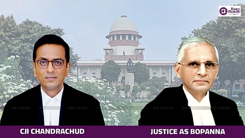 CJI DY Chandrachud, Justice AS Bopanna and Supreme Court