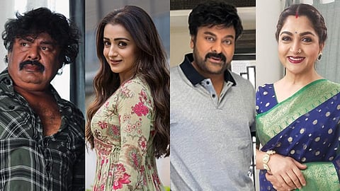 ಮನ್ಸೂರ್ ಅಲಿ ಖಾನ್, ತ್ರಿಷಾ, ಚಿರಂಜೀವಿ ಮತ್ತು ಖುಷ್ಬೂ