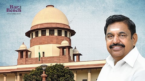  E Palaniswami and Supreme Court