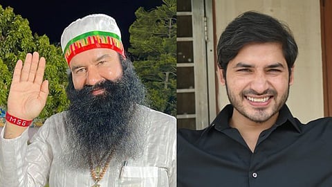Gurmeet Ram Rahim and Journalist Shyam Meera Singh