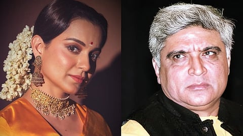 Kangana Ranaut and Javed Akhtar