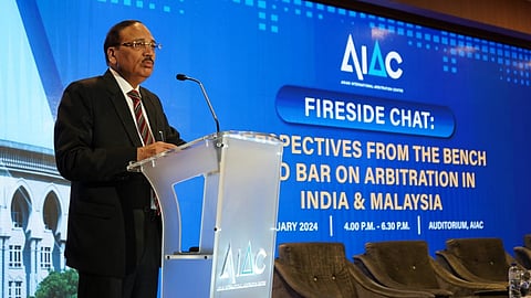 Justice Surya Kant at Asian International Arbitration Centre in Malaysia