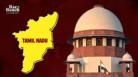 Supreme Court and Tamil Nadu Map