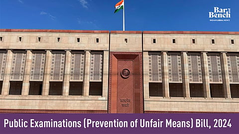 parliament and Public Examinations (Prevention of Unfair Means) Bill, 2024