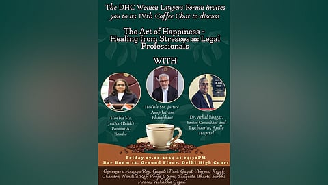 The art of happiness - Healing from stresses as legal professionals