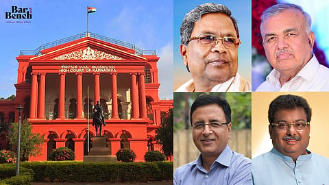 Karnataka HC, Siddaramaiah, Ramalinga Reddy, Randeep Surjewala & M B Patil 