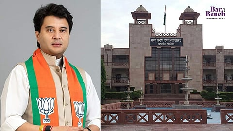 Union Minister Jyotiraditya Scindia, Madhya Pradesh High Court